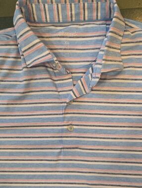 johnnie-O Prep-Formance Knob Hill Golf Club Polo Shirt Size XL